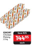 Easkort Chicken Polony-2.5Kg Each