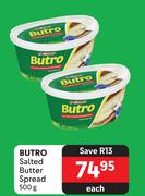 Butro Salted Butter Spread-500g Each