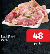 Bulk Pork Pack-Per Kg