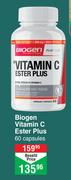 Biogen Vitamin C Ester Plus-60 Capsules