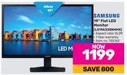 Samsung 19" Flat LED Monitor LS19A330NHMX