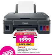 Canon Pixma G3410 3 In 1 Colour Printer 