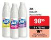 Jik Bleach (All Variants)-6 x 750ml