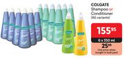 Colgate Shampoo Or Conditioner (All Variants)-6 x 350ml