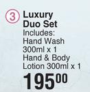 Baylis & Harding Signature Collection Jojoba,Vanilla & Almond Luxury Duo Set