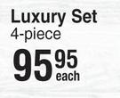 Good Stuff Luxury Set 4 Piece-Each