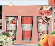 Baylis & Harding Royal Garden Peach, Peony & Jasmine Luxury Hand Cream Trio Set