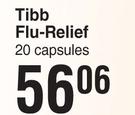 Tibb Flu Relief 20 Capsules