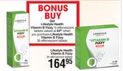 Lifestyle Health Vitamin B Fizzy 30 Effervescent Tablets