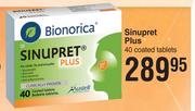 Sinupret Plus 40 Coated Tablets