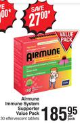 Airmune Immune System Supporter Value Pack 30 Effervescent Tablets-Per Pack