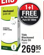 Tibb Blackseed Pure Oil-100ml Each