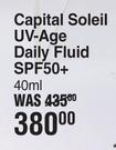 Vichy Capital Soleil UV-Age Daily Fluid SPF 50+-40ml