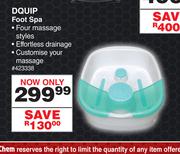 Dquip Foot Spa