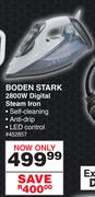 Boden Stark 2800W Digital Steam Iron