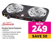 Sunbeam Double Spiral Hotplate