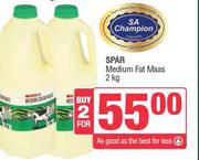 Spar Medium Fat Mass-For 2 x 2kg