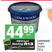 Lancewood Cream Cheese-230g Each