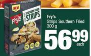 Fry's Strips Southern Fried-300g Each