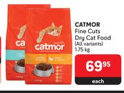 Catmor Fine Cuts Dry Cat Food (All Variants)-1.75Kg Each