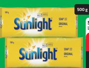 Sunlight Laundry Bar Soap-42 x 500g