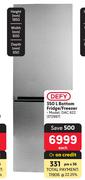 Defy 350Ltr Bottom Fridge/Freezer 372987