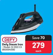 Defy Steam Iron 850004336
