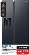 Samsung 617Ltr Side-By-Side Fridge With Water And Ice Dispenser 850012524