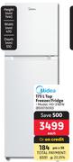 Midea 173Ltr Top Freezer/Fridge 850013030
