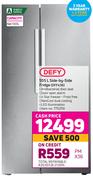 Defy 555Ltr Side-By-Side Fridge DFF436