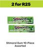 Stimorol Gum 10 Piece Assorted-For 2