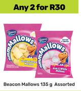 Beacon Mallows Assorted-For 2 x 135g