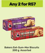 Bakers Eet Sum Mor Biscuits Assorted-For 2 x 200g