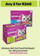 Whiskas Wet Cat Food Multipack Assorted-For 2 x 12 x 85g