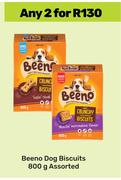 Beeno Dog Biscuits Assorted-For 2 x 800g