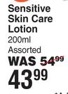 Baby Dove Sensitive Skin Care Lotion Assorted-200ml
