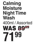 Baby Dove Calming Moisture Night Time Wash Assorted-400ml