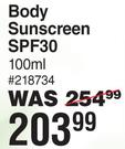 Oh Lief Body Sunscreen SPF30-100ml