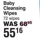 Bionike Triderm Baby Cleansing Wipes 72 Wipes