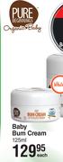 Pure Beginnings Organic Baby Bum Cream-125ml Each