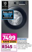 Samsung 8 Kg Front Loader Washing Machine WW80TA046AX/FA