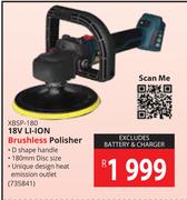 Ryobi 18V Li-Ion Brushless Polisher XBSP-180
