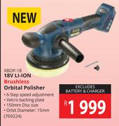 Ryobi 18V Li-Ion Brushless Orbital Polisher XBOP-18