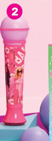 Barbie singing online star microphone