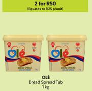 Ole Bread Spread Tub-For 2 x 1Kg