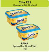 Rama Spread For Bread Tub-For 2 x 1Kg