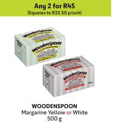 Wooden Spoon Margarine Yellow Or White-For Any 2 x 500g