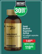 Dis-Chem Gold Multivit Supreme Active 60 Softgel Capsules