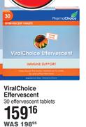 Viral Choice Effervescent 30 Effervescent Tablets