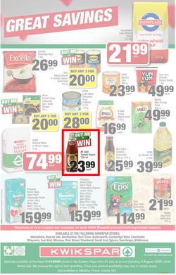 KWIKSPAR EASTERN CAPE : Here For You (21 July - 2 August 2020), page 4